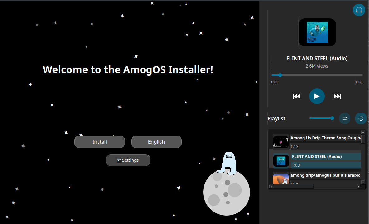 AmogOS Installer